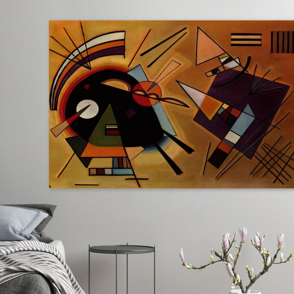 BLACK AND VIOLET 1923 Poster | Wassily Kandinsky Poster | Wassily Kandinsky Shop