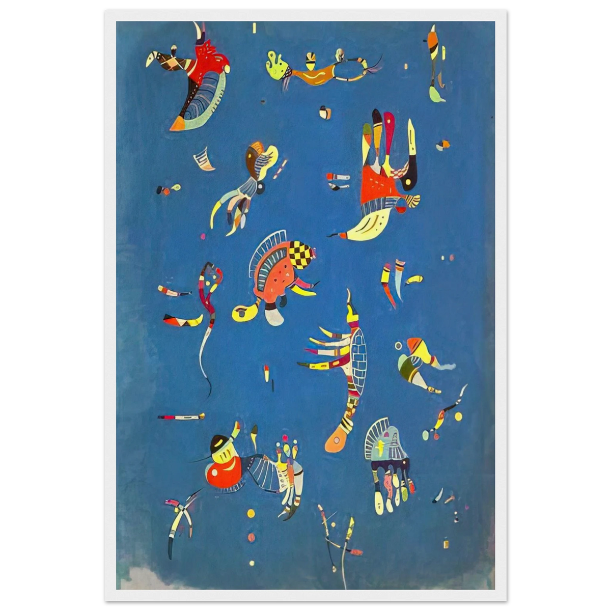 SKY BLUE 1940 Framed Poster | Wassily Kandinsky Framed Prints Wall Art | Wassily Kandinsky Shop
