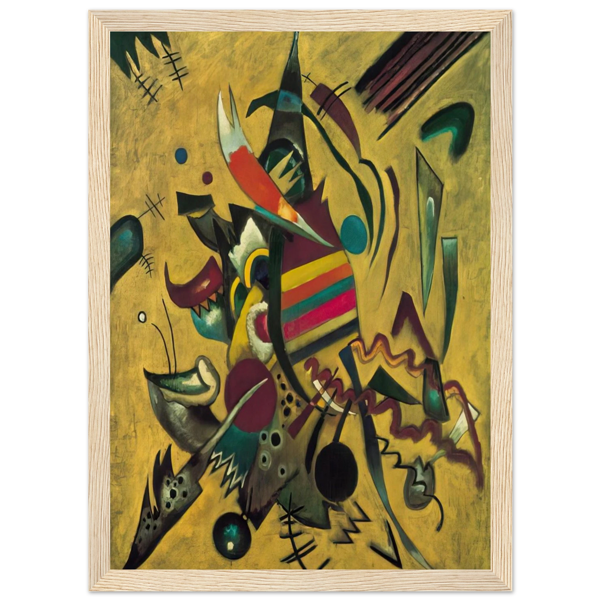 NOT_DETECTED_189366 Framed Poster | Wassily Kandinsky Framed Prints Wall Art | Wassily Kandinsky Shop