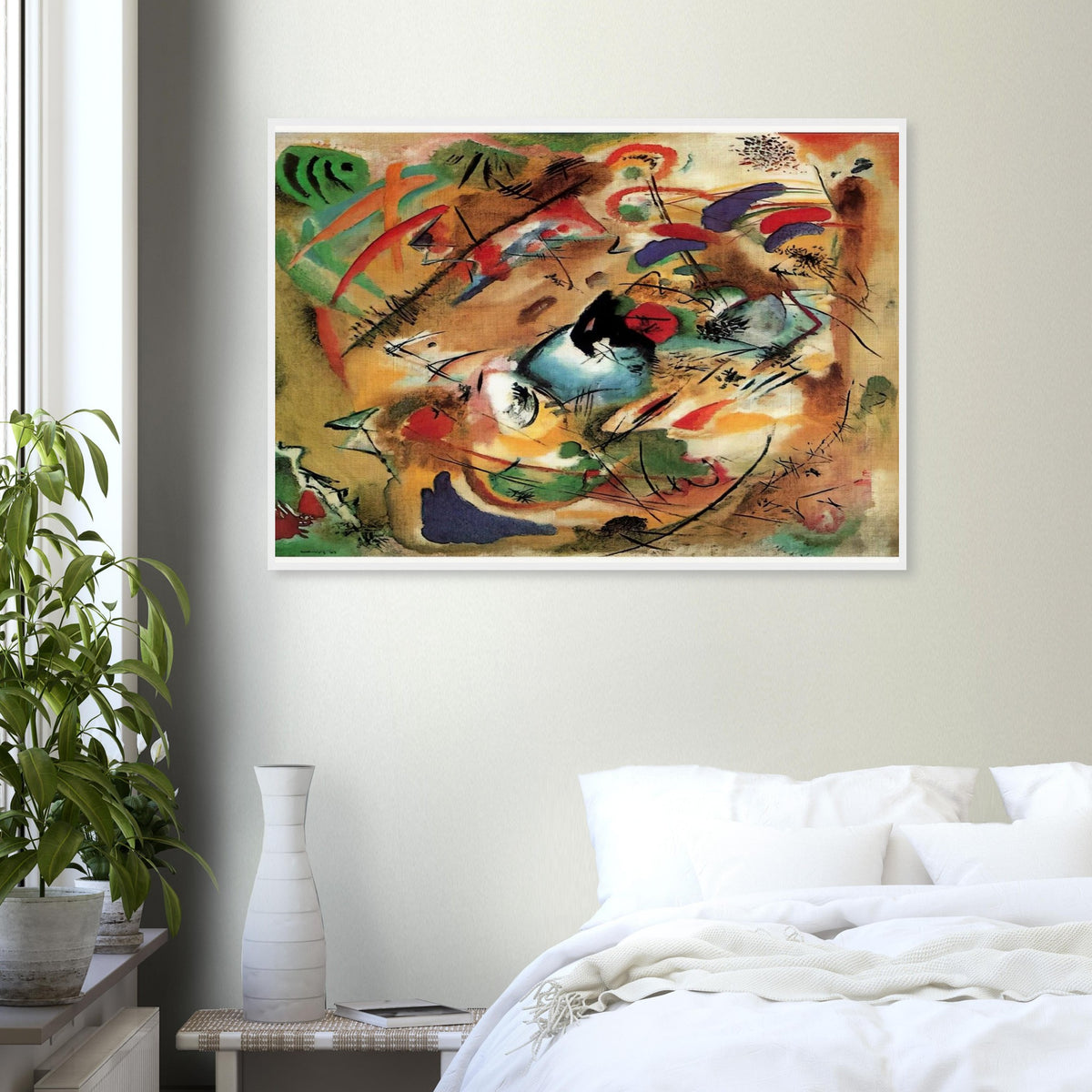 IMPROVISATION DREAMY 1913 Framed Poster | Wassily Kandinsky Framed Prints Wall Art | Wassily Kandinsky Shop