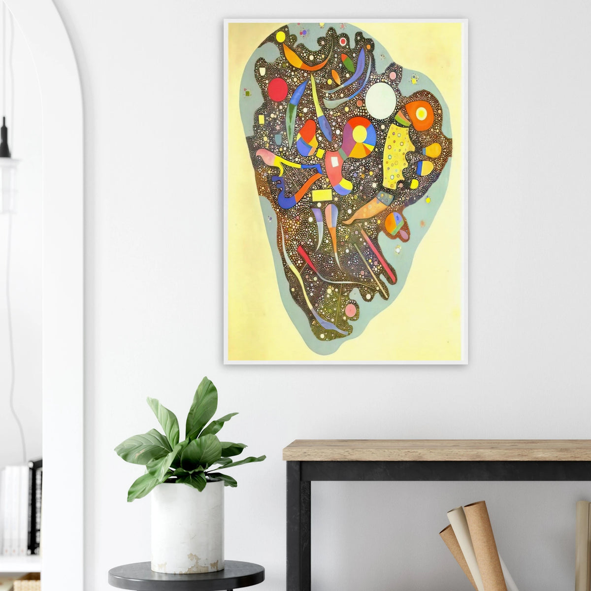 COLOURFUL ENSEMBLE 1938 Framed Poster | Wassily Kandinsky Framed Prints Wall Art | Wassily Kandinsky Shop