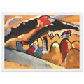 STUDY FOR AUTUMN 1909 Framed Poster | Wassily Kandinsky Framed Prints Wall Art | Wassily Kandinsky Shop