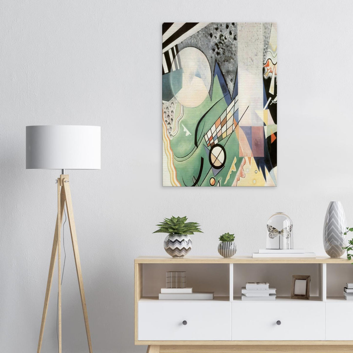 GREEN COMPOSITION 1923 Canvas | Wassily Kandinsky Canvas | Wassily Kandinsky Shop