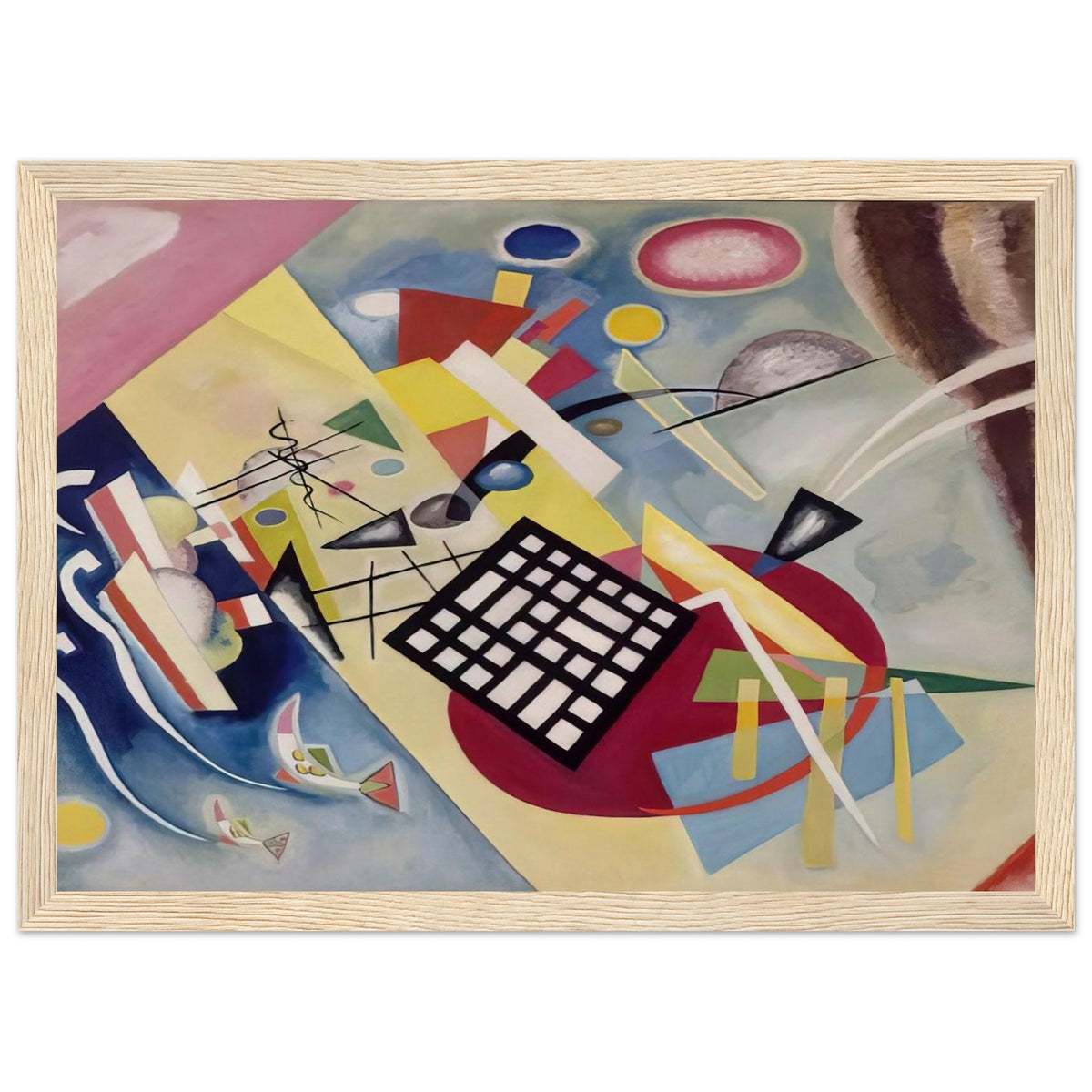 BLACK FRAME 1922 Framed Poster | Wassily Kandinsky Framed Prints Wall Art | Wassily Kandinsky Shop