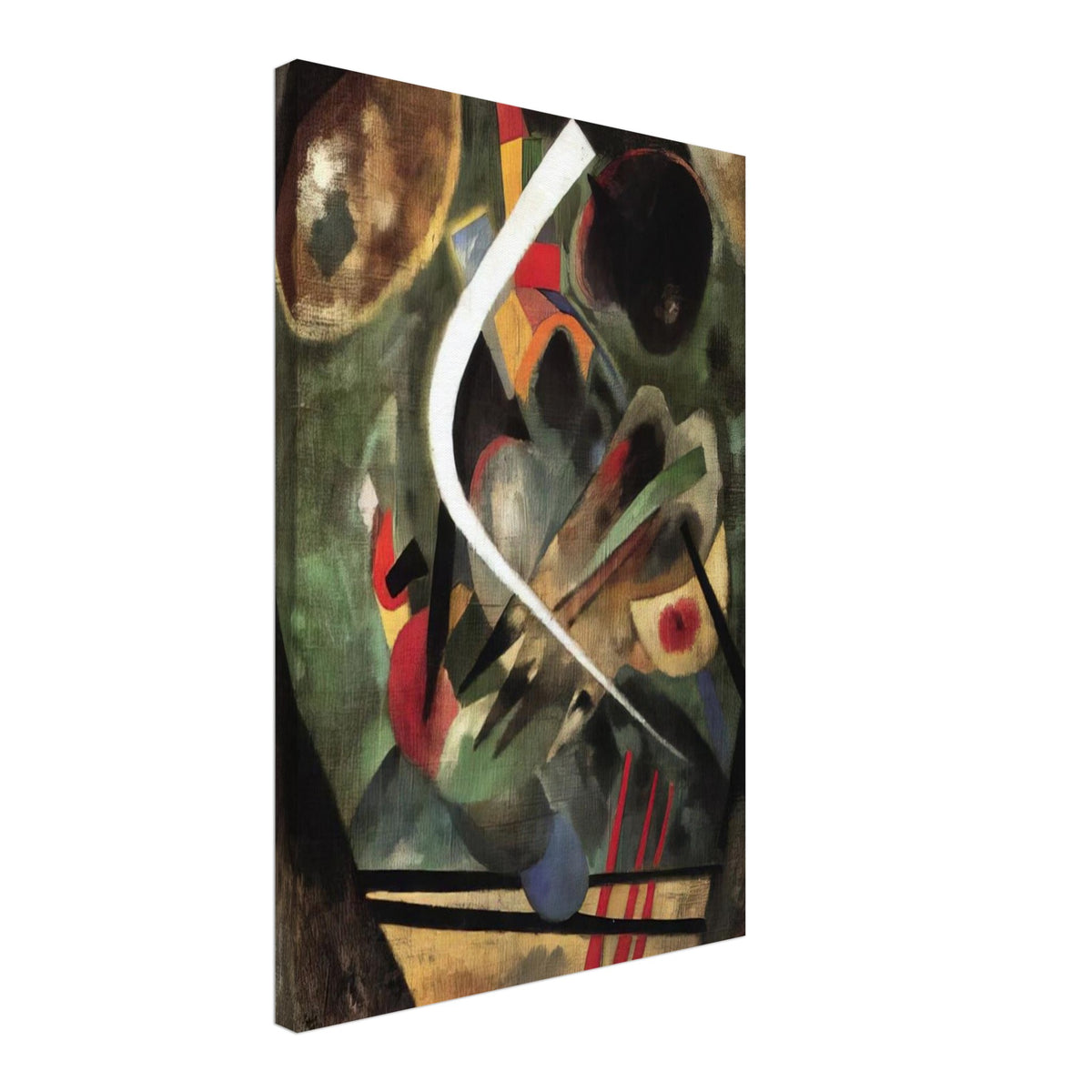 WHITE STROKE 1920 Canvas | Wassily Kandinsky Canvas | Wassily Kandinsky Shop