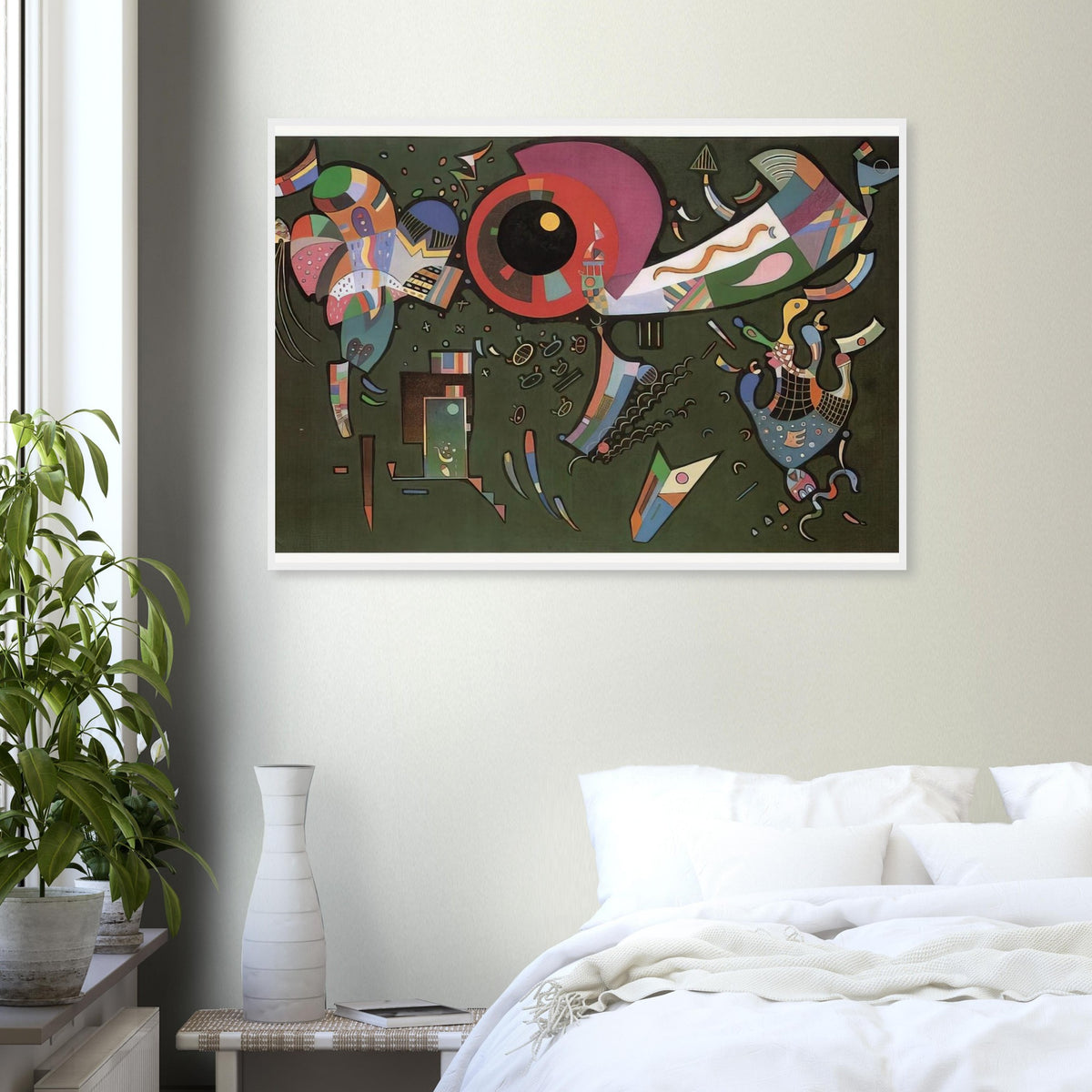 AROUND THE CIRCLE 1940 Framed Poster | Wassily Kandinsky Framed Prints Wall Art | Wassily Kandinsky Shop