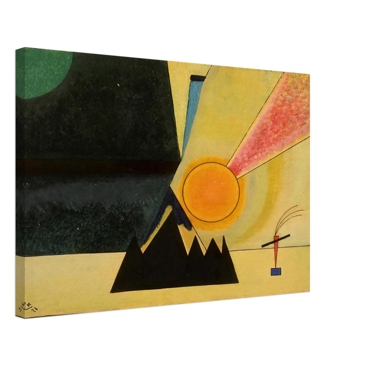 DEVELOPMENT 1926 Canvas | Wassily Kandinsky Canvas | Wassily Kandinsky Shop
