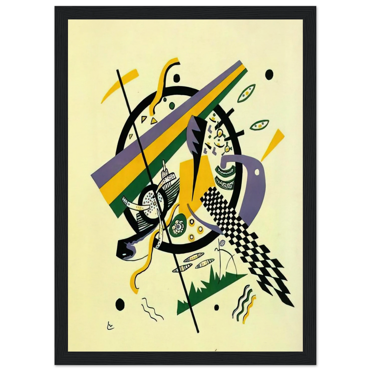 SMALL WORLDS IV 1922 Framed Poster | Wassily Kandinsky Framed Prints Wall Art | Wassily Kandinsky Shop