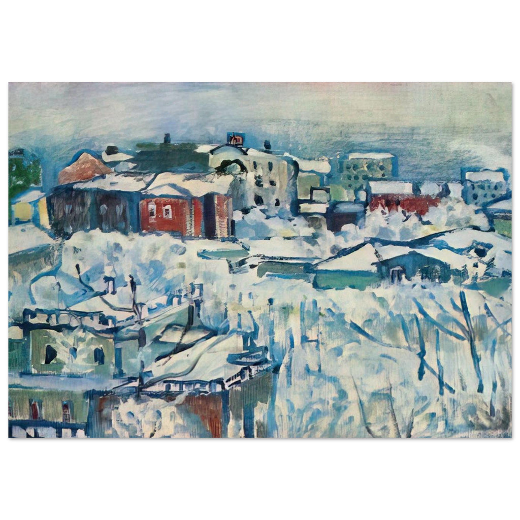MOSCOW SMOLENSKY BOULEVARD STUDY 1916 Poster | Wassily Kandinsky Poster | Wassily Kandinsky Shop