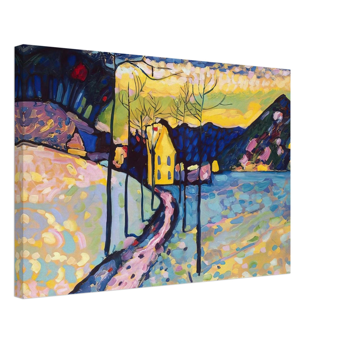 WINTER LANDSCAPE 1909 Canvas | Wassily Kandinsky Canvas | Wassily Kandinsky Shop