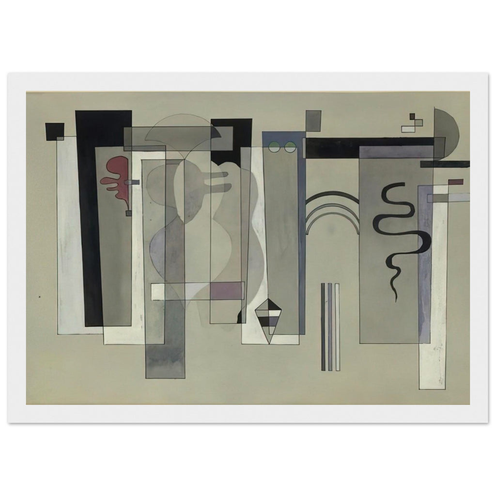 SURFACES MEETING 1934 Framed Poster | Wassily Kandinsky Framed Prints Wall Art | Wassily Kandinsky Shop
