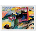 LANDSCAPE WITH FACTORY CHIMNEY 1910 Framed Poster | Wassily Kandinsky Framed Prints Wall Art | Wassily Kandinsky Shop