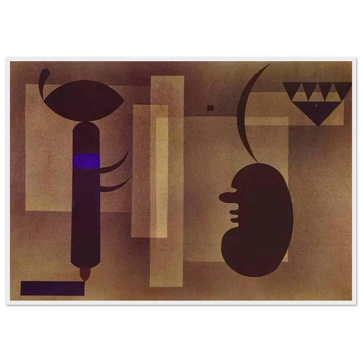 GLOOMY SITUATION 1933 Framed Poster | Wassily Kandinsky Framed Prints Wall Art | Wassily Kandinsky Shop
