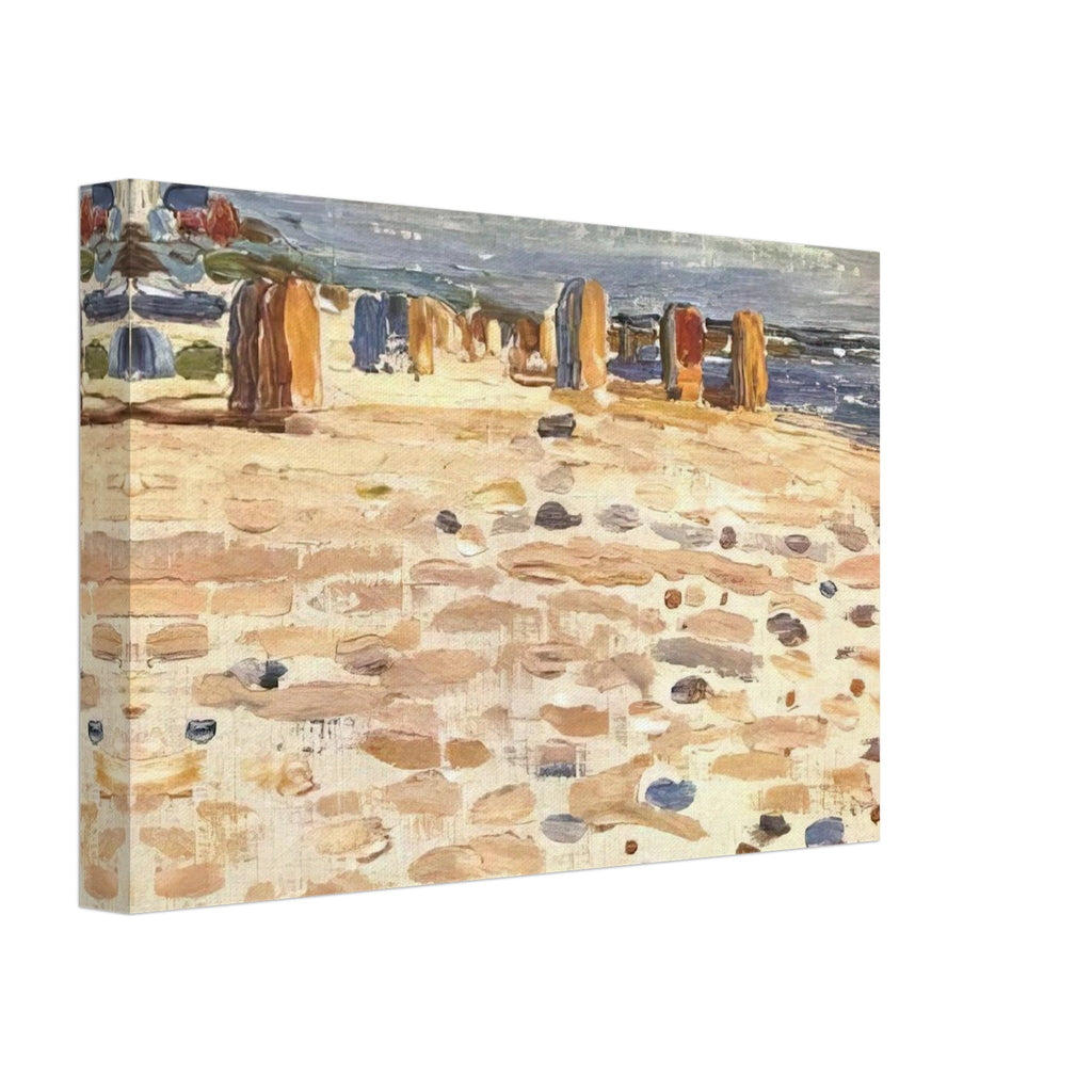 BEACH BASKETS IN HOLLAND 1904 Canvas | Wassily Kandinsky Canvas | Wassily Kandinsky Shop