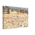 BEACH BASKETS IN HOLLAND 1904 Canvas | Wassily Kandinsky Canvas | Wassily Kandinsky Shop