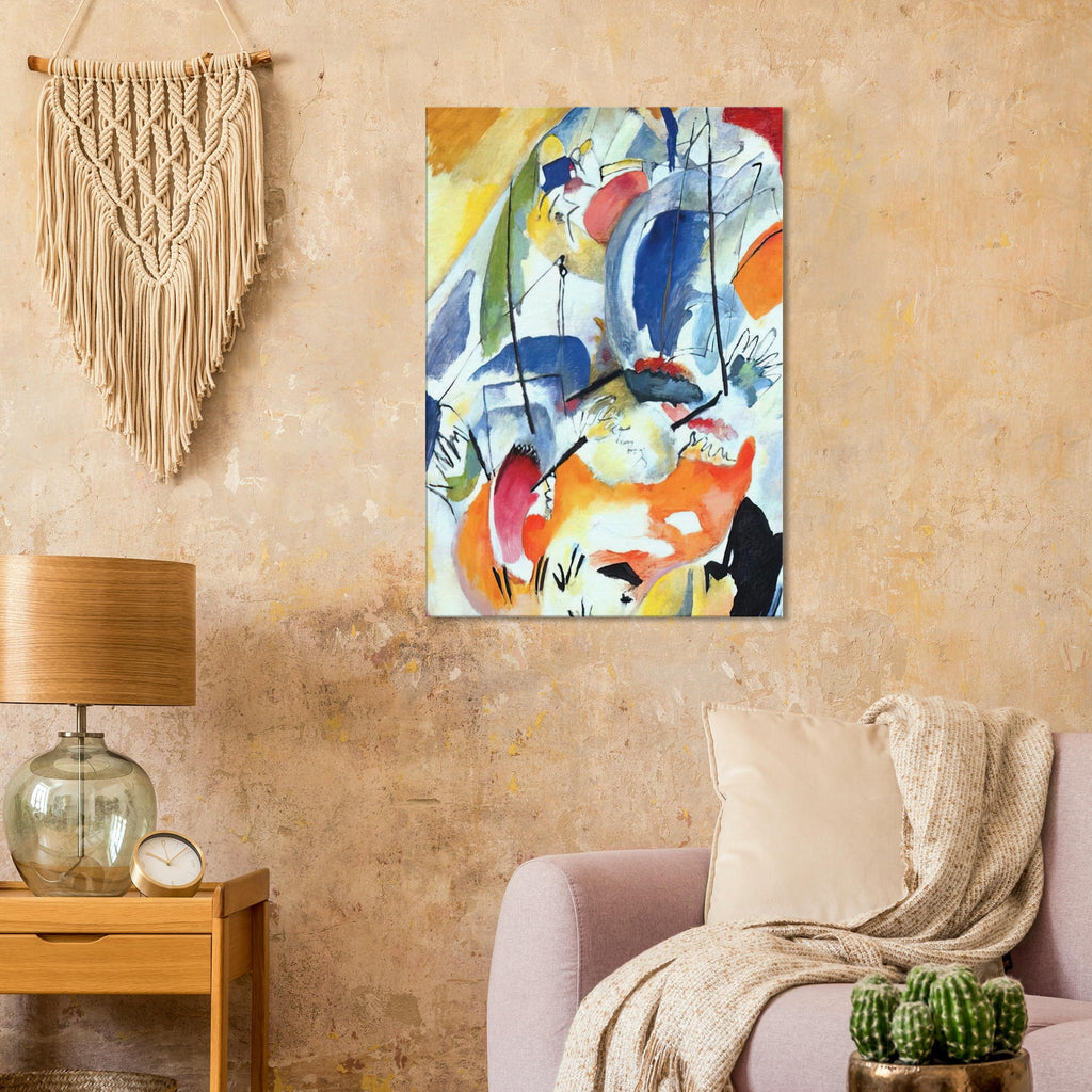 IMPROVISATION 31 SEA BATTLE 1913 Canvas | Wassily Kandinsky Canvas | Wassily Kandinsky Shop