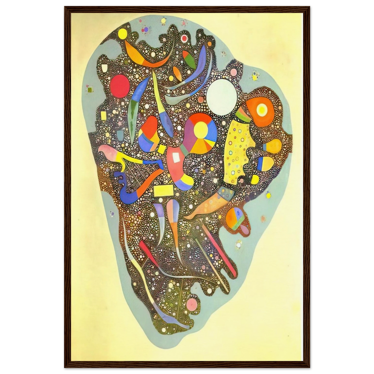 COLOURFUL ENSEMBLE 1938 Framed Poster | Wassily Kandinsky Framed Prints Wall Art | Wassily Kandinsky Shop