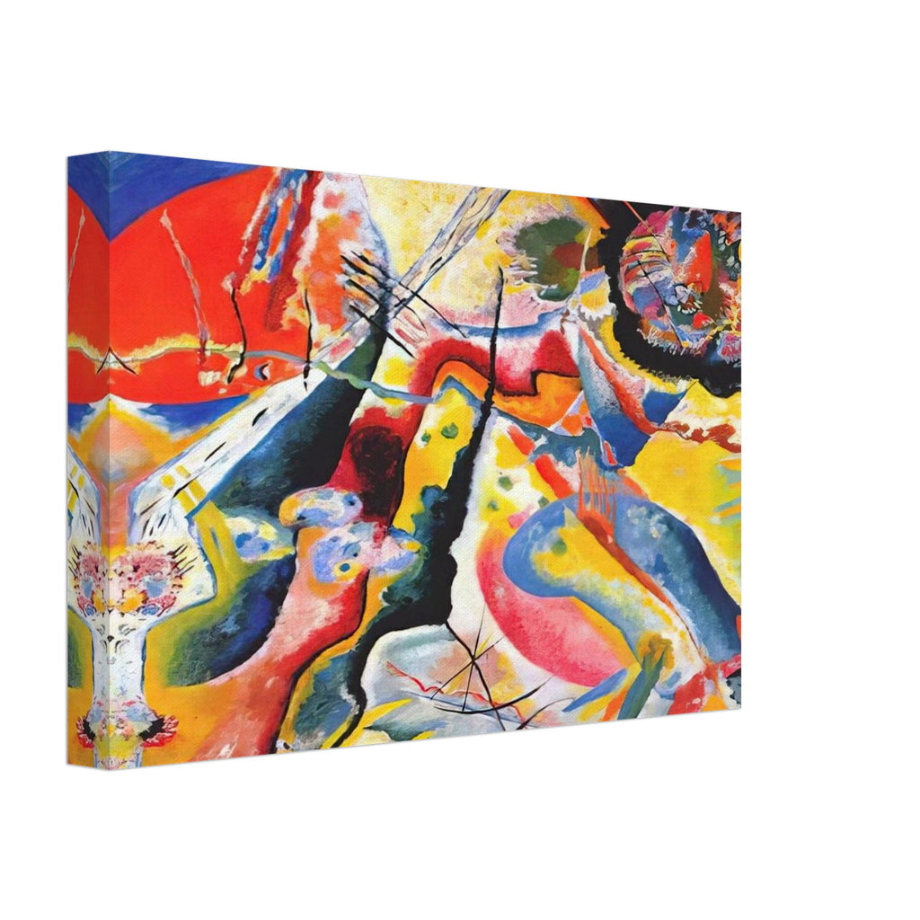 PAINTING WITH RED SPOT 1914 Canvas | Wassily Kandinsky Canvas | Wassily Kandinsky Shop