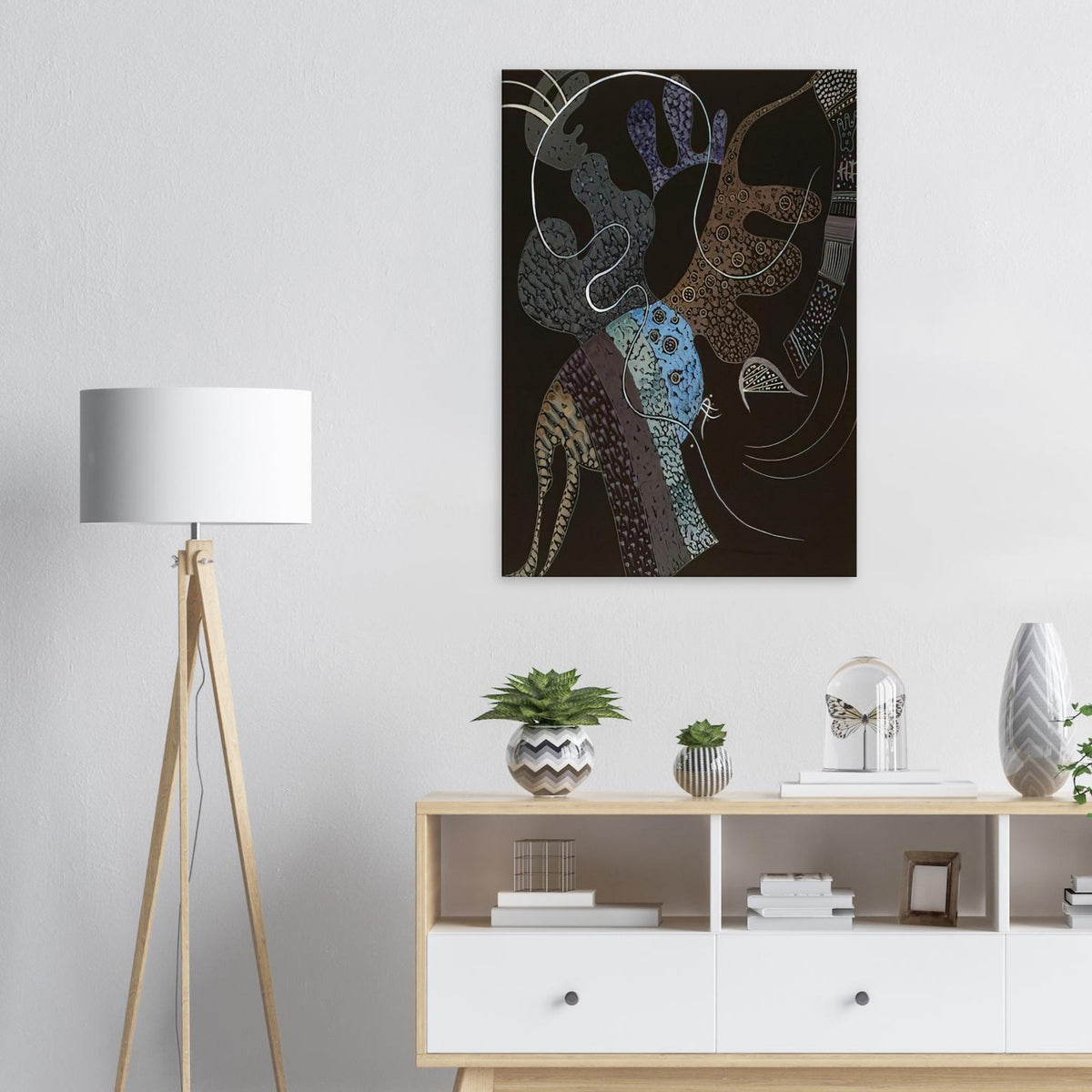WHITE LINE 1936 Canvas | Wassily Kandinsky Canvas | Wassily Kandinsky Shop