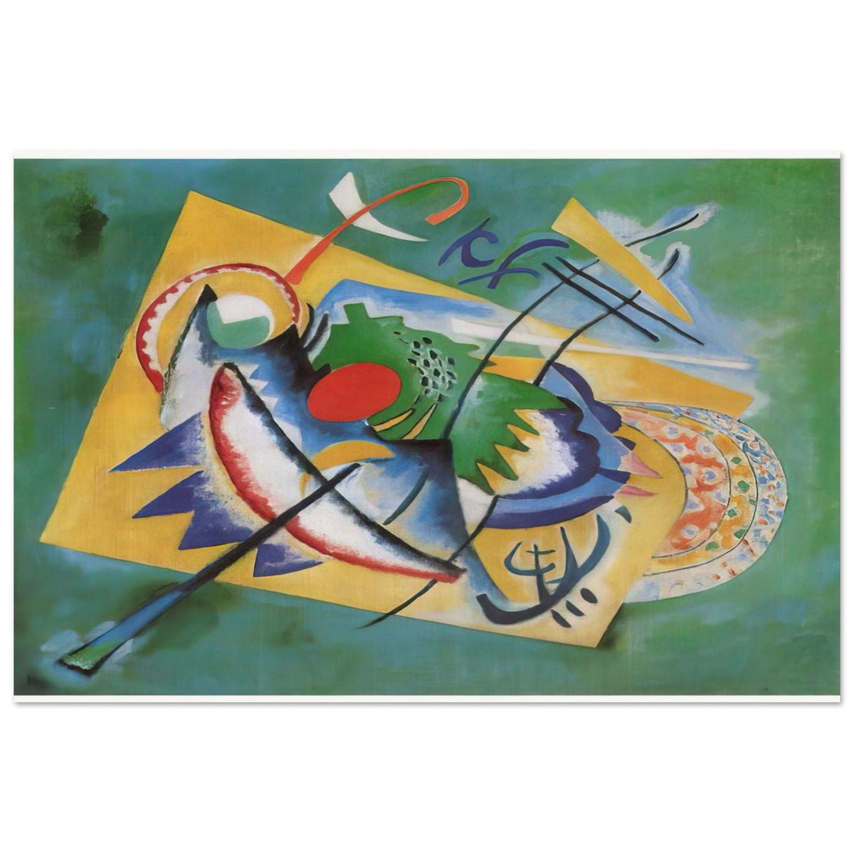 RED OVAL 1920 Poster | Wassily Kandinsky Poster | Wassily Kandinsky Shop