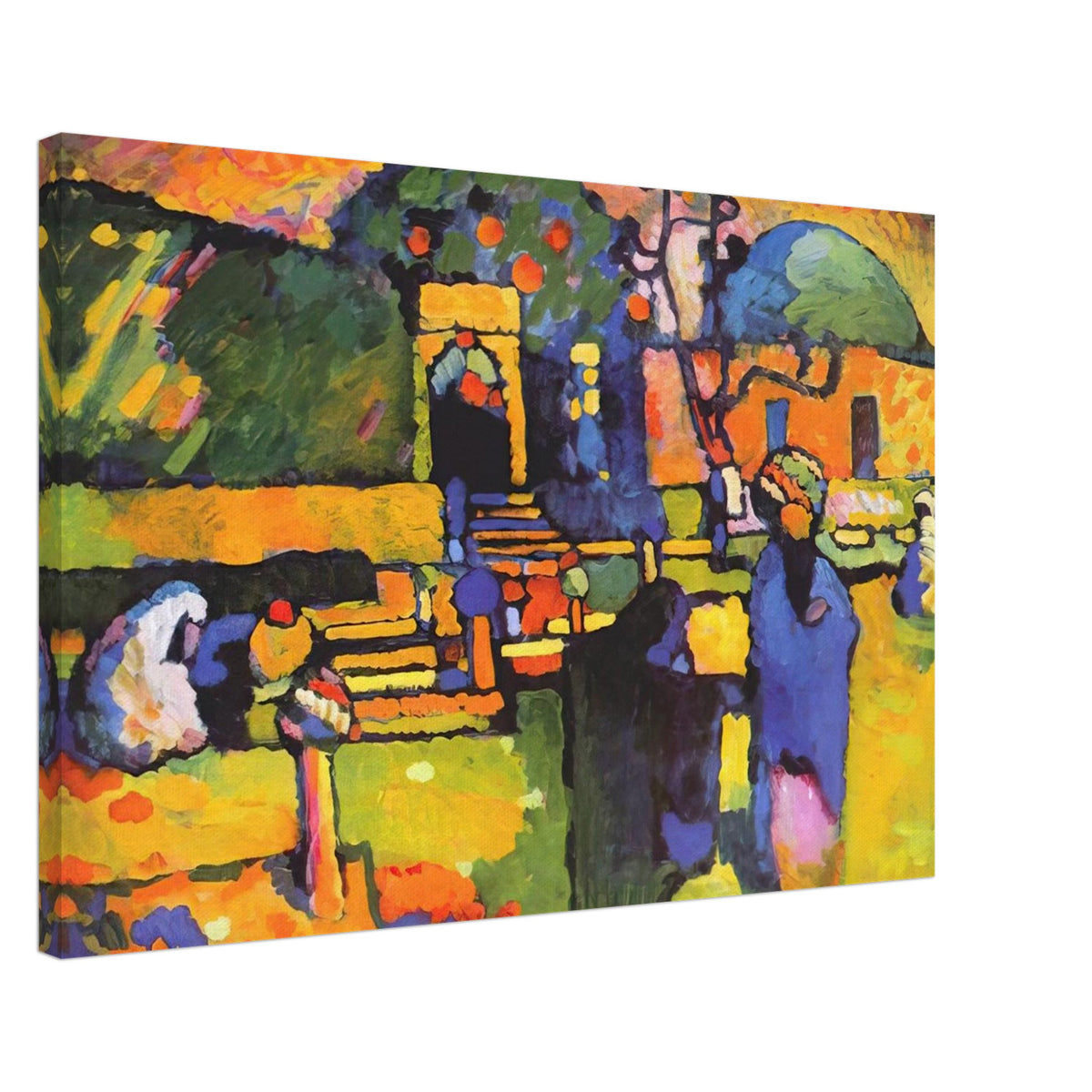 ARABS I CEMETERY 1909 Canvas | Wassily Kandinsky Canvas | Wassily Kandinsky Shop