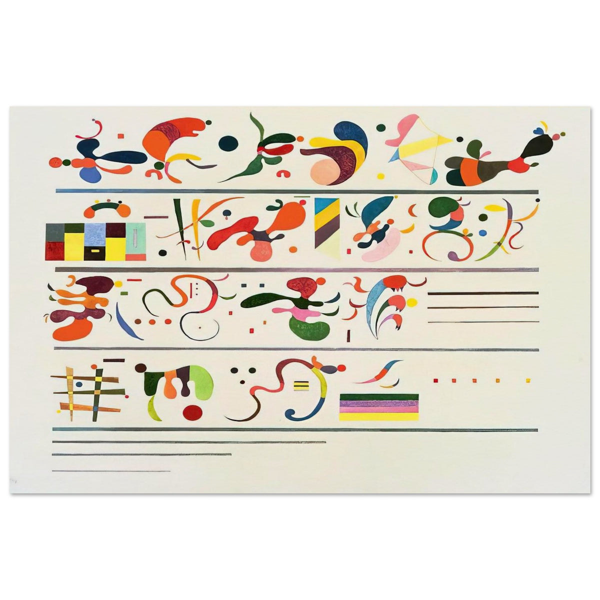SUCCESSION 1935 Poster | Wassily Kandinsky Poster | Wassily Kandinsky Shop