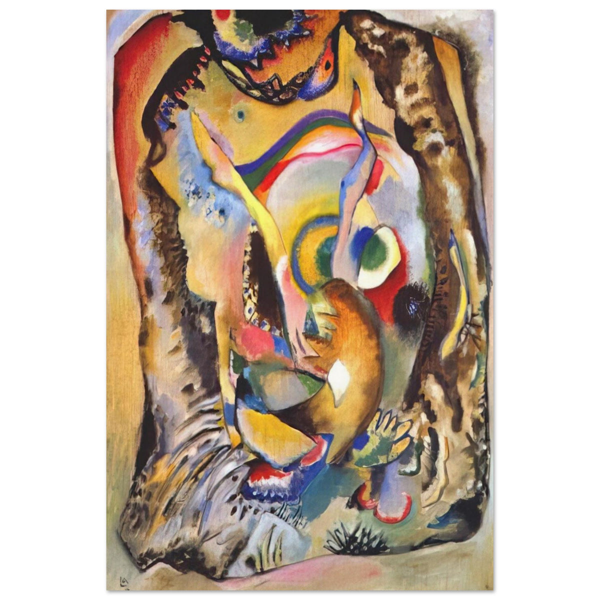 PAINTING ON LIGHT GROUND 1916 Poster | Wassily Kandinsky Poster | Wassily Kandinsky Shop