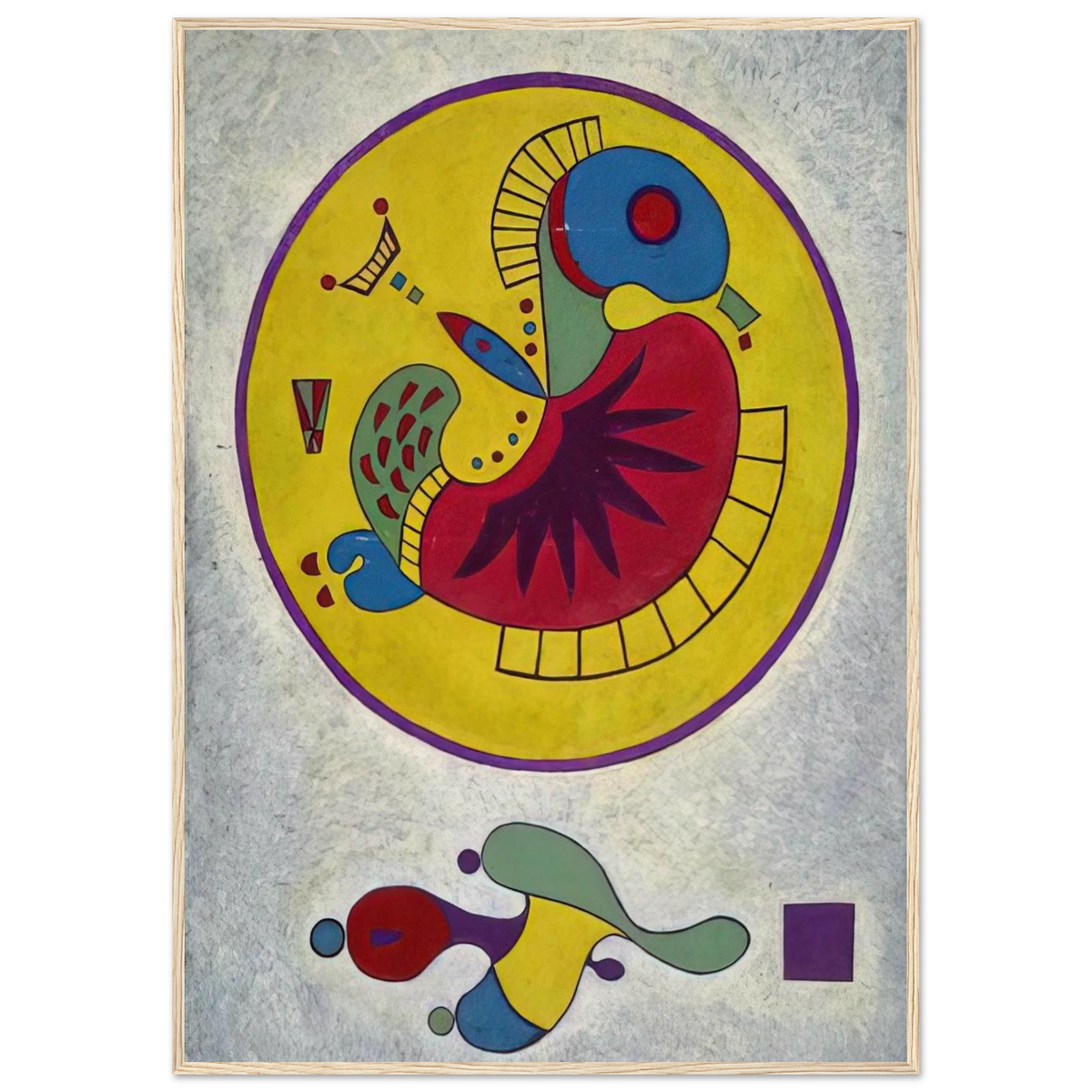 UNTITLED 1 Framed Poster | Wassily Kandinsky Framed Prints Wall Art | Wassily Kandinsky Shop