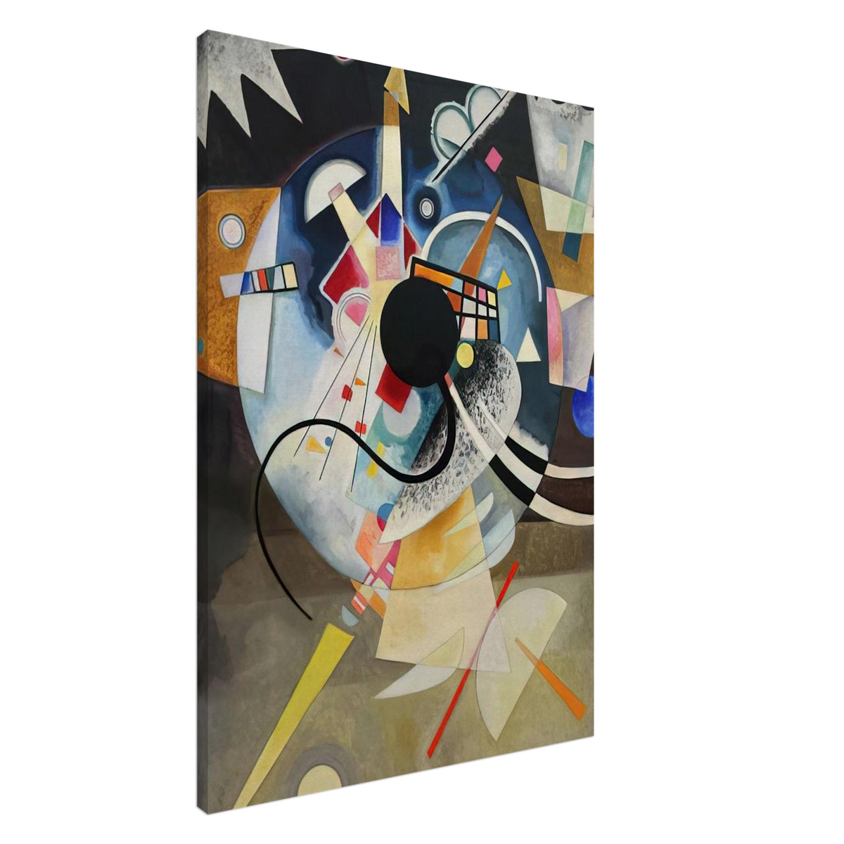 A CENTRE 1924 Canvas | Wassily Kandinsky Canvas | Wassily Kandinsky Shop