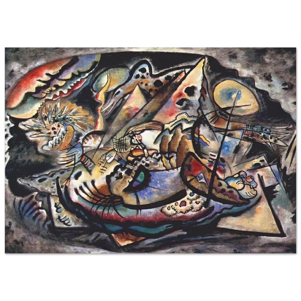 GREY OVAL 1917 Poster | Wassily Kandinsky Poster | Wassily Kandinsky Shop