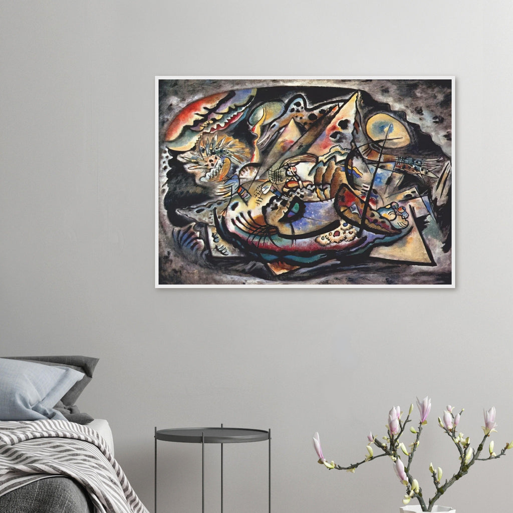 GREY OVAL 1917 Framed Poster | Wassily Kandinsky Framed Prints Wall Art | Wassily Kandinsky Shop