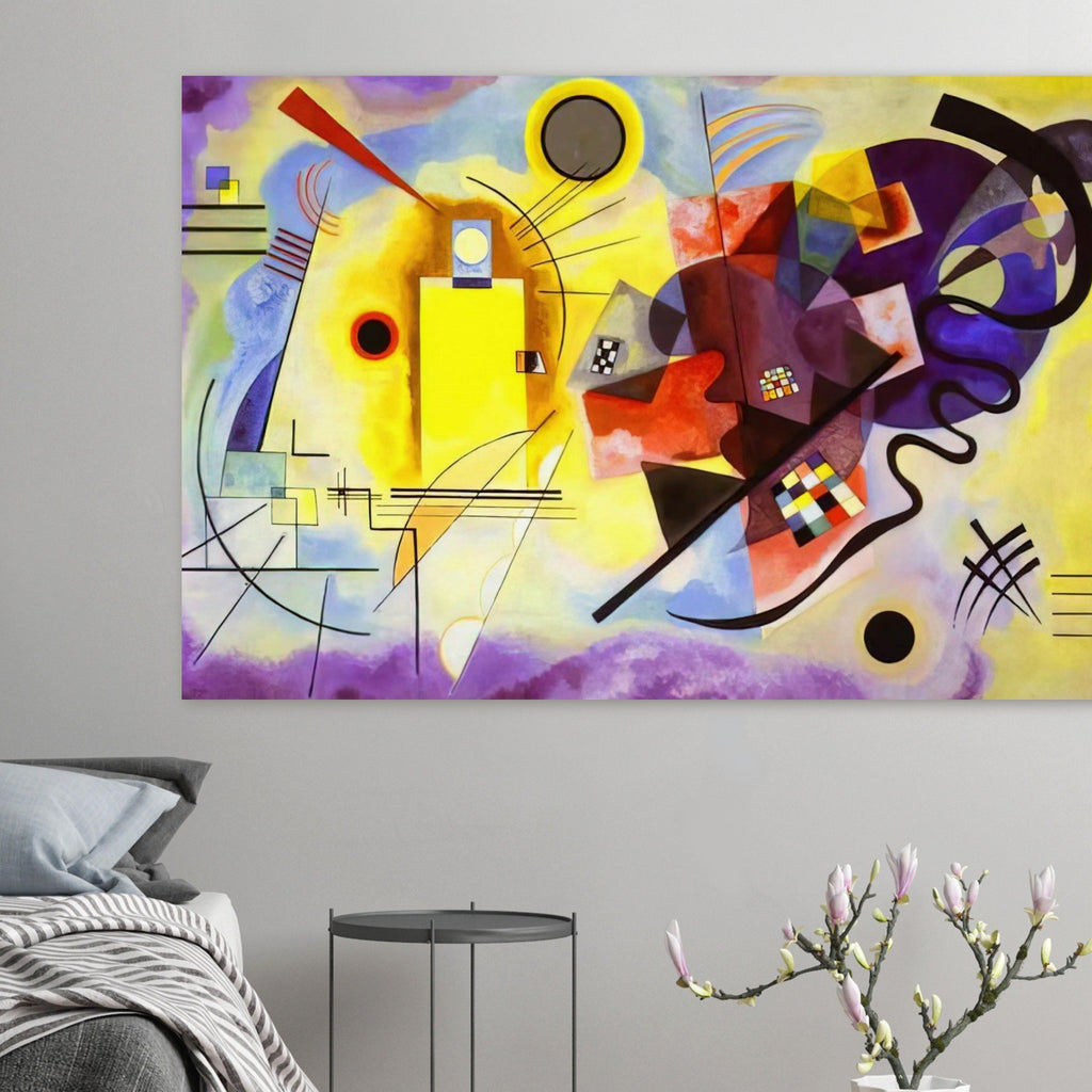 YELLOW RED BLUE 1925 Poster | Wassily Kandinsky Poster | Wassily Kandinsky Shop