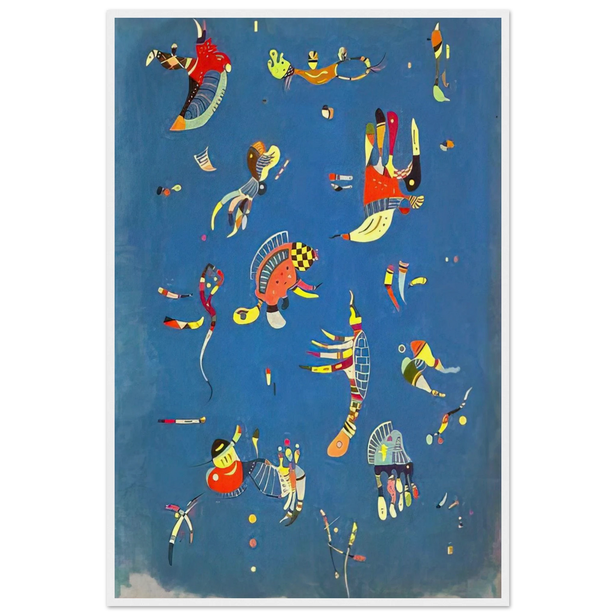 SKY BLUE 1940 Framed Poster | Wassily Kandinsky Framed Prints Wall Art | Wassily Kandinsky Shop