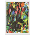PICTURE WITH ARCHER 1909 Framed Poster | Wassily Kandinsky Framed Prints Wall Art | Wassily Kandinsky Shop