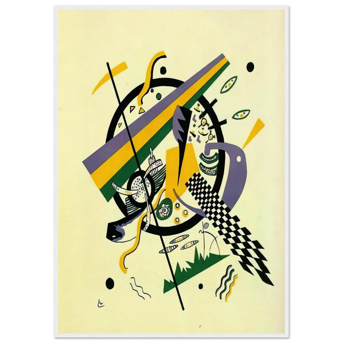 SMALL WORLDS IV 1922 Framed Poster | Wassily Kandinsky Framed Prints Wall Art | Wassily Kandinsky Shop