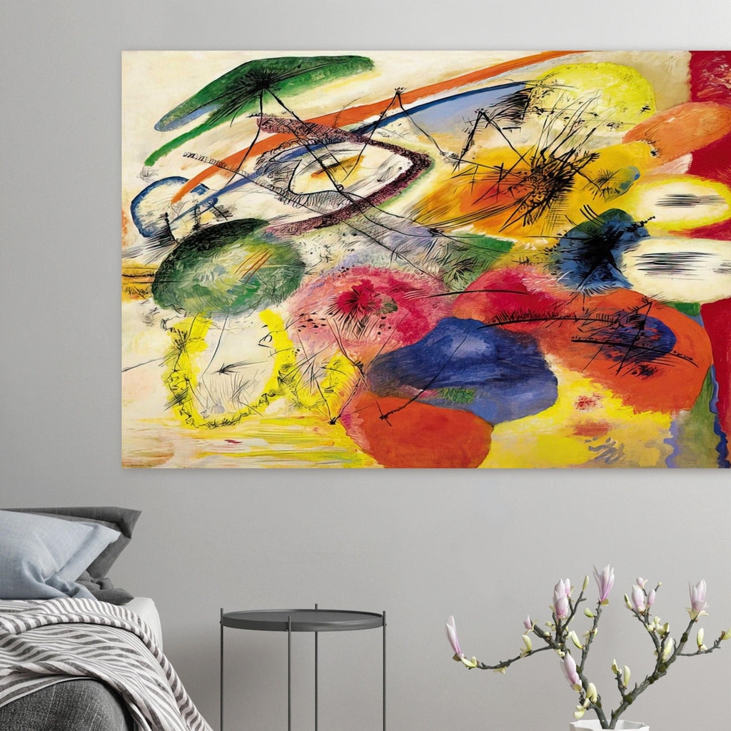 BLACK STROKES I 1913 Poster | Wassily Kandinsky Poster | Wassily Kandinsky Shop