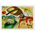 PICTURE WITH A BLACK ARCH 1912 Framed Poster | Wassily Kandinsky Framed Prints Wall Art | Wassily Kandinsky Shop