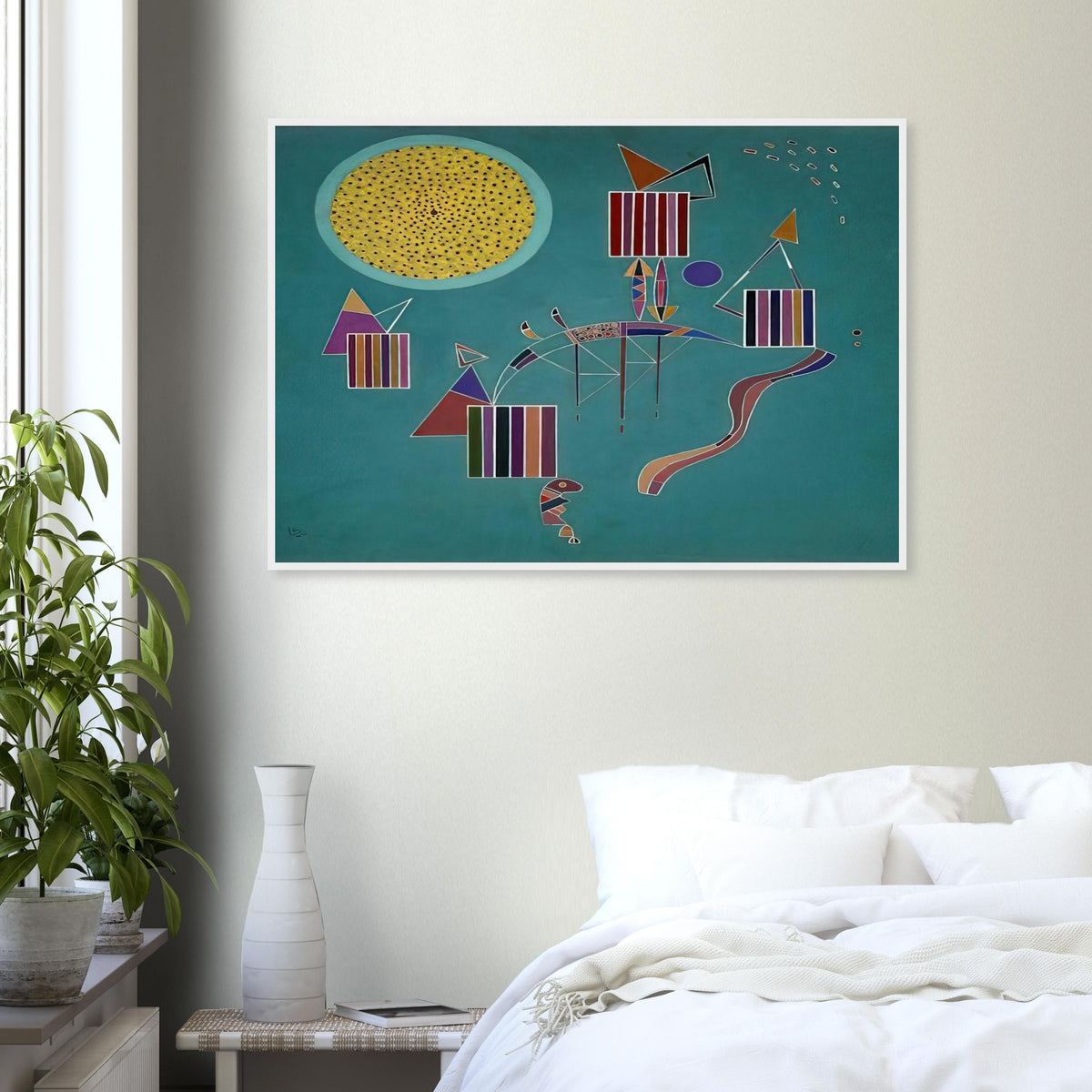 INTIME MESSAGE 1942 Framed Poster | Wassily Kandinsky Framed Prints Wall Art | Wassily Kandinsky Shop