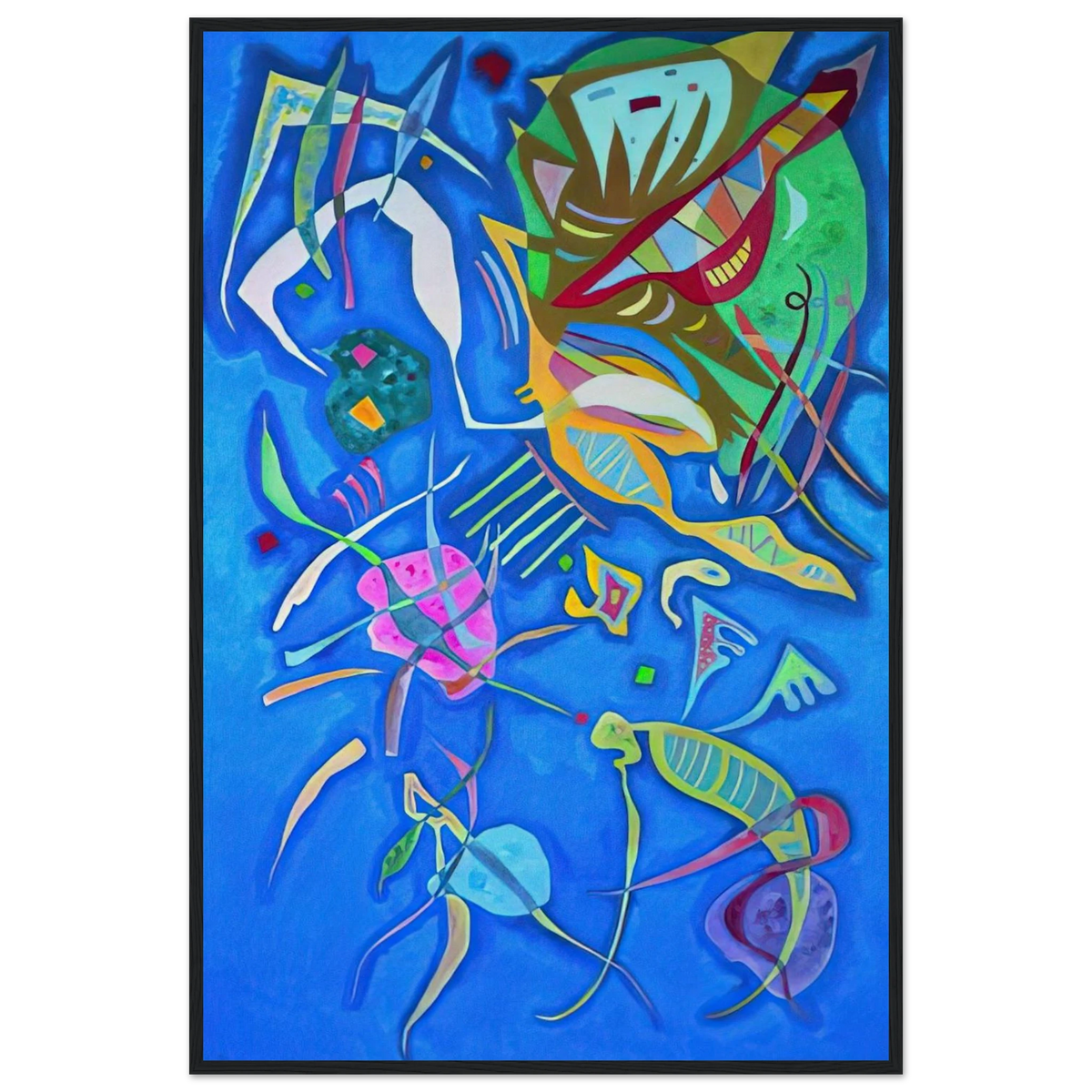 GROUPING 1937 Framed Poster | Wassily Kandinsky Framed Prints Wall Art | Wassily Kandinsky Shop