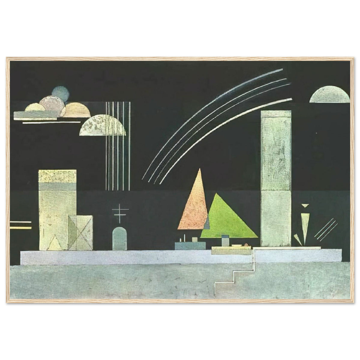 AT REST Framed Poster | Wassily Kandinsky Framed Prints Wall Art | Wassily Kandinsky Shop