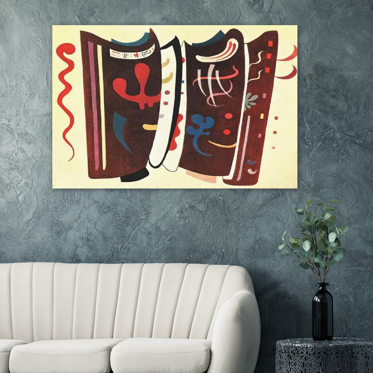 BROWN WITH SUPPLEMENT 1935 Poster | Wassily Kandinsky Poster | Wassily Kandinsky Shop