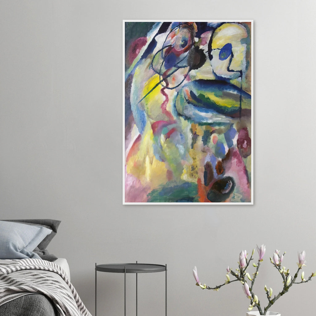 PICTURE WITH A CIRCLE 1911 Framed Poster | Wassily Kandinsky Framed Prints Wall Art | Wassily Kandinsky Shop