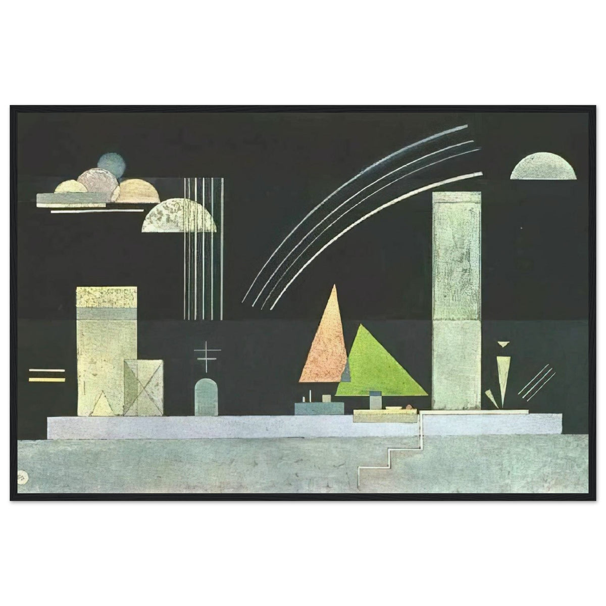 AT REST Framed Poster | Wassily Kandinsky Framed Prints Wall Art | Wassily Kandinsky Shop