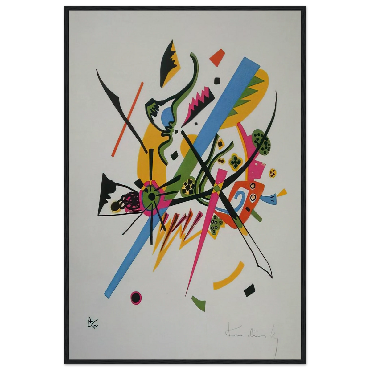 SMALL WORLDS 1922 Framed Poster | Wassily Kandinsky Framed Prints Wall Art | Wassily Kandinsky Shop