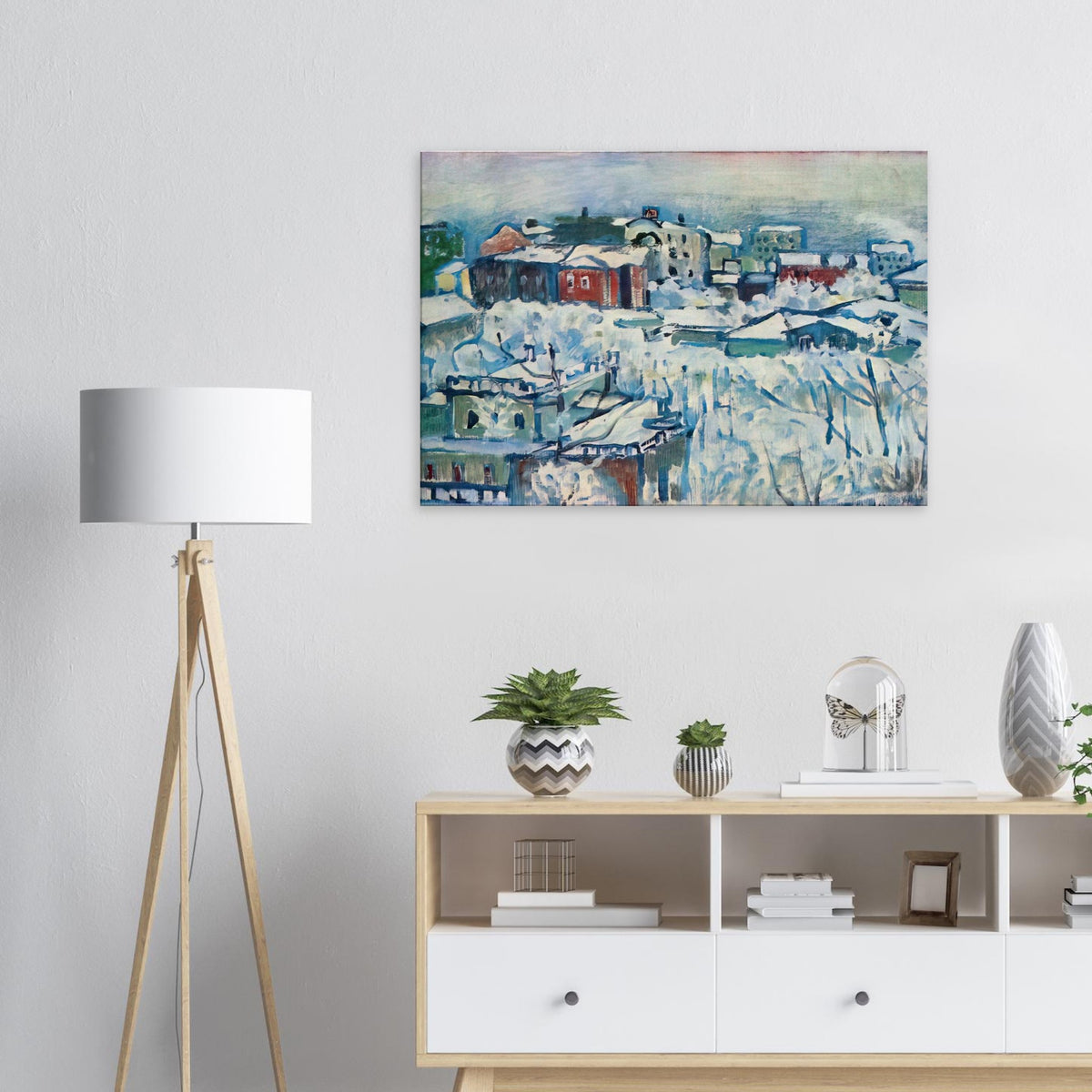 MOSCOW SMOLENSKY BOULEVARD STUDY 1916 Canvas | Wassily Kandinsky Canvas | Wassily Kandinsky Shop