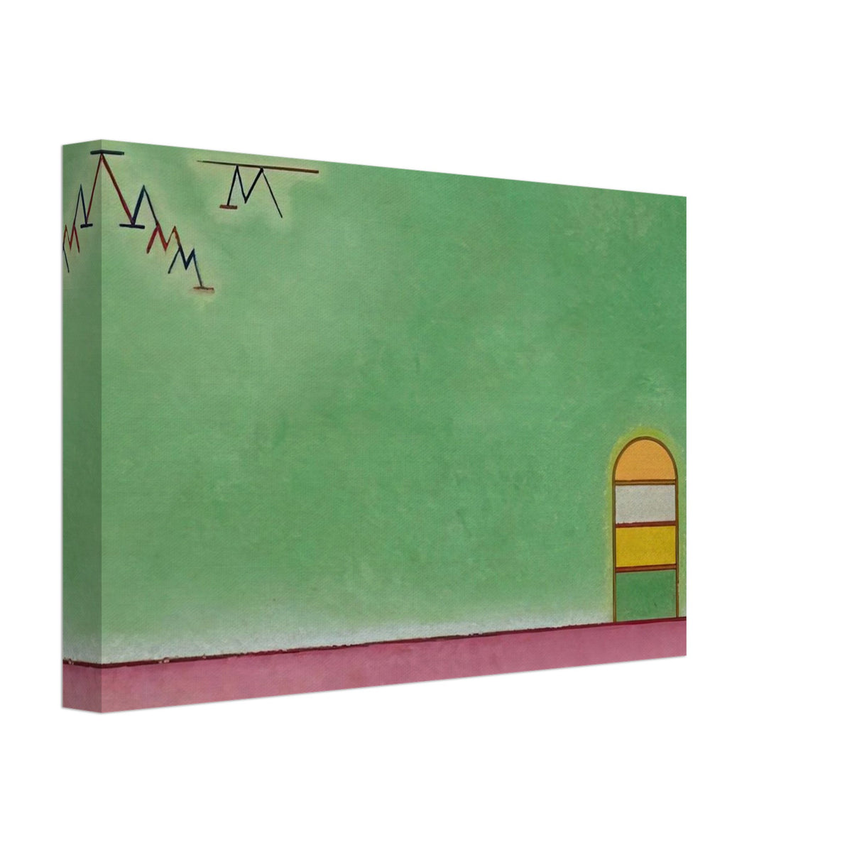 GREEN EMPTYNESS 1930 Canvas | Wassily Kandinsky Canvas | Wassily Kandinsky Shop