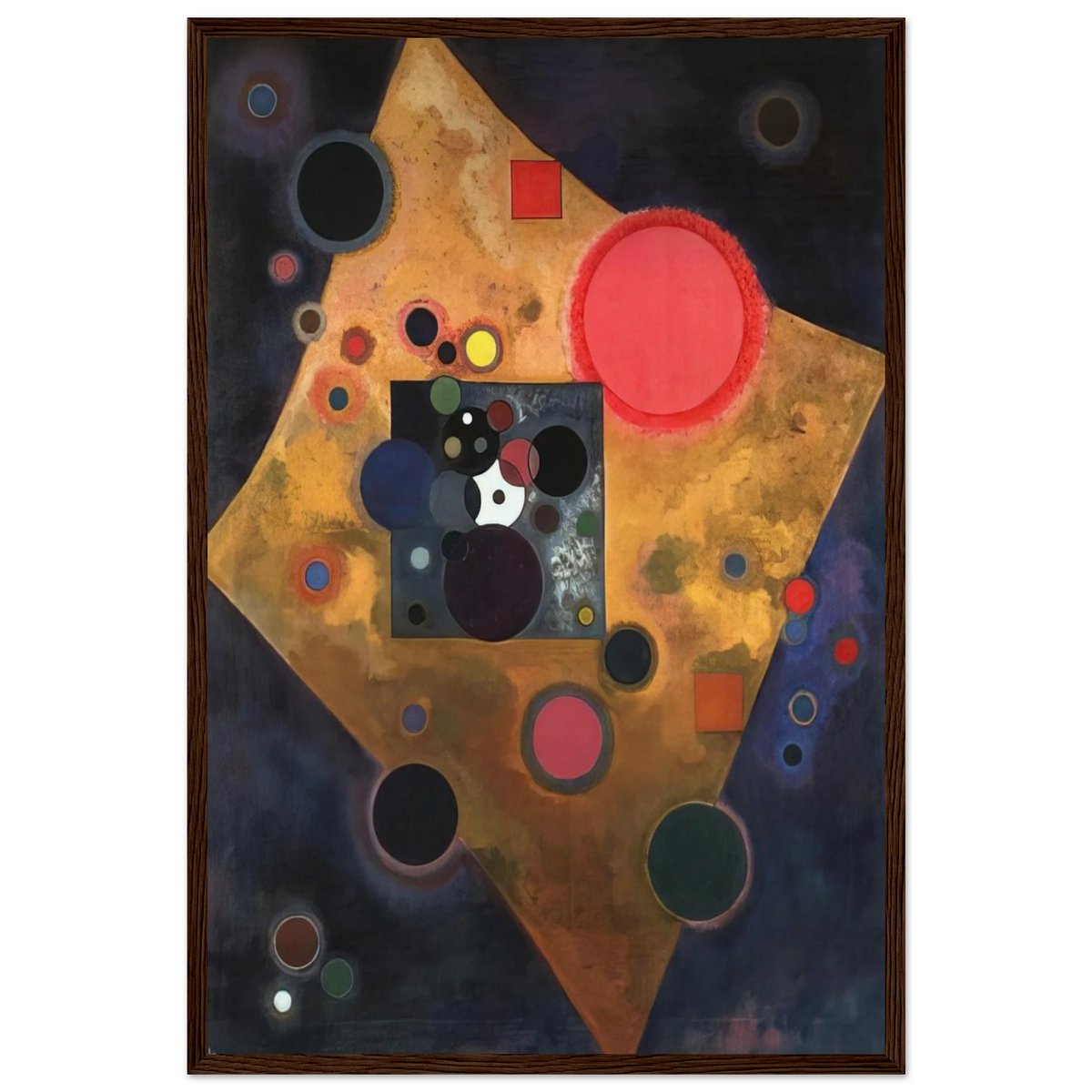 ACCENT ON ROSE 1926 Framed Poster | Wassily Kandinsky Framed Prints Wall Art | Wassily Kandinsky Shop