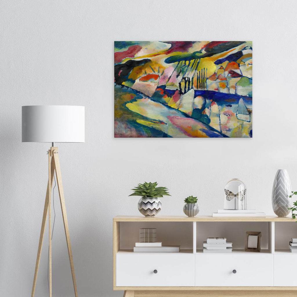 LANDSCAPE WITH RAIN 1913 Canvas | Wassily Kandinsky Canvas | Wassily Kandinsky Shop