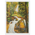 KOCHEL WATERFALL I Framed Poster | Wassily Kandinsky Framed Prints Wall Art | Wassily Kandinsky Shop