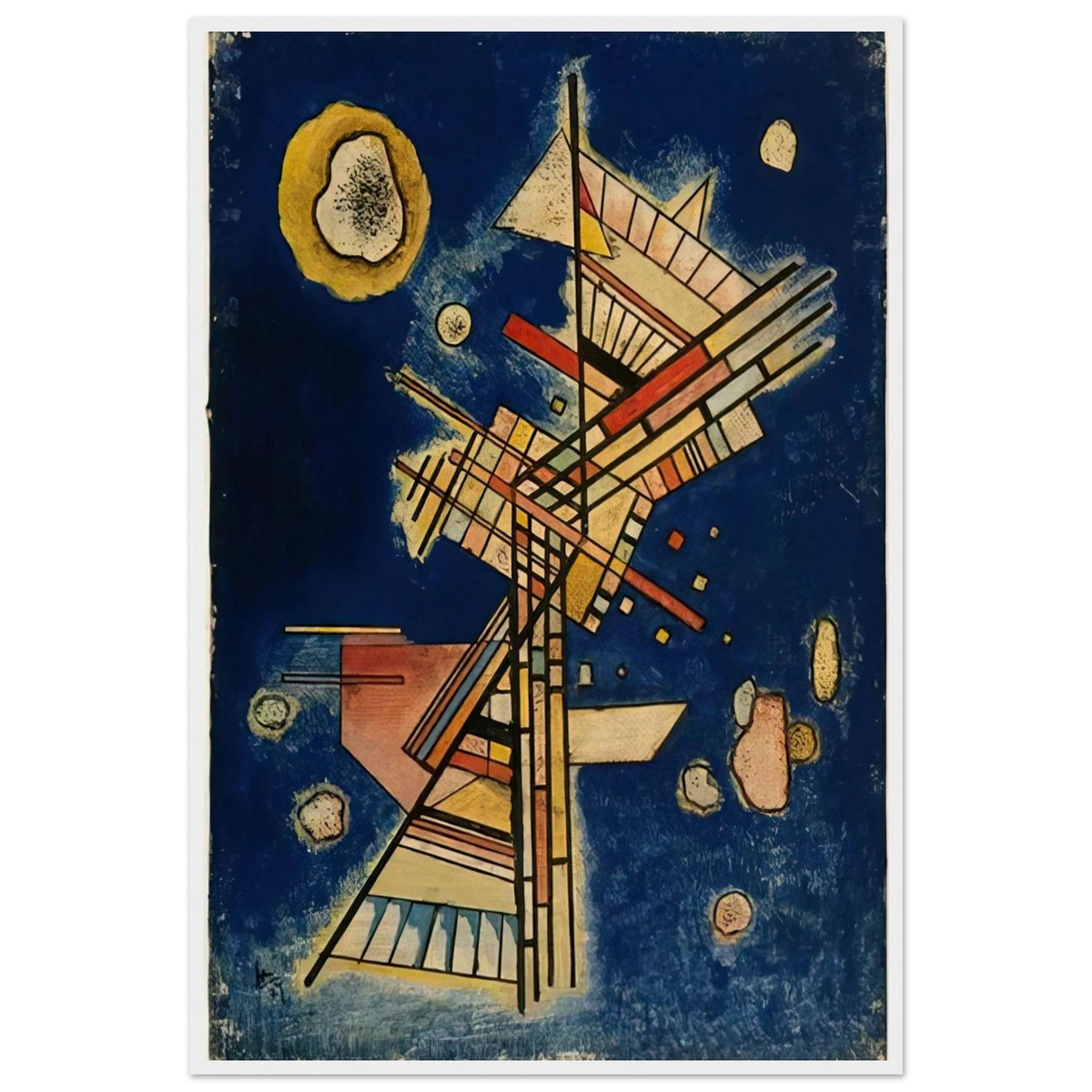 DARK FRESHNESS 1927 Framed Poster | Wassily Kandinsky Framed Prints Wall Art | Wassily Kandinsky Shop
